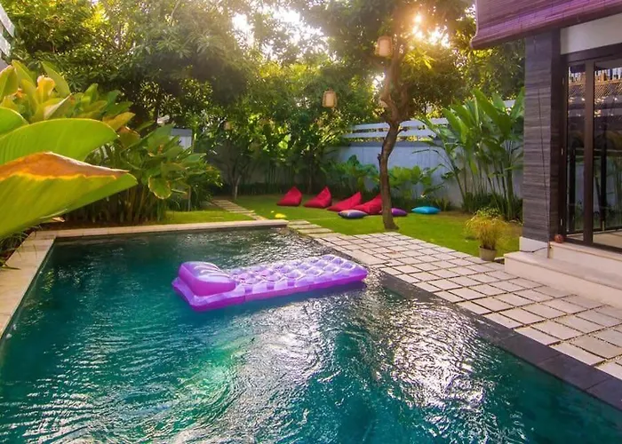 Family With Pool